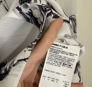 Camisa Bimba y Lola Estampado Perros