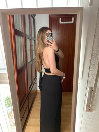 Top multiposición negro talla XS