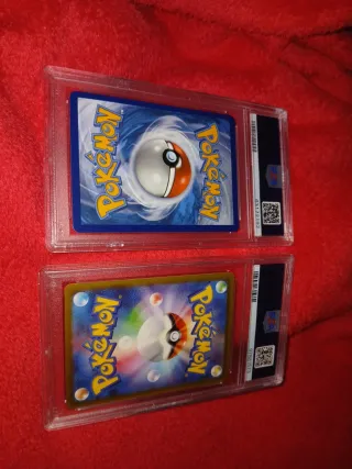 Cartas Pokémon PSA 10 Gyarados y Charizard