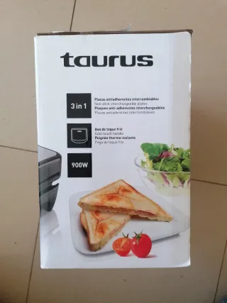 Sandwichera Taurus Miami Premium Nueva
