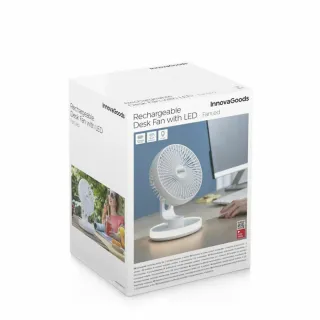 Ventilador Portátil Recargable Mesa