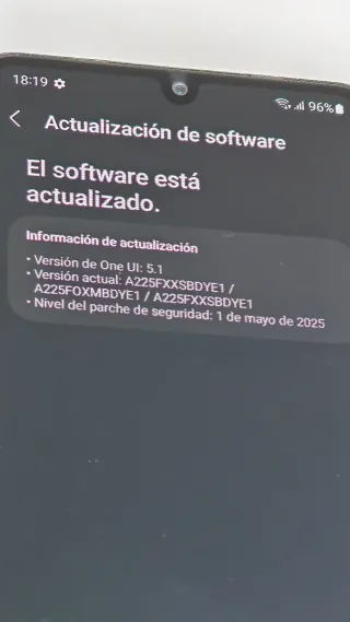 Samsung Galaxy A22 Negro. Muy buen estado