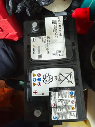 Batería Coche 80Ah AGM Mercedes Varta A0019828108