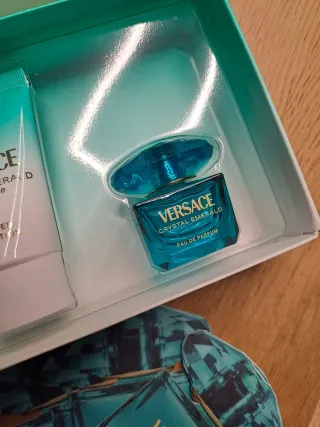 Versace Crystal Noir set miniatura