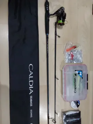 Caña de pescar Rockfishing/Spinning ligero