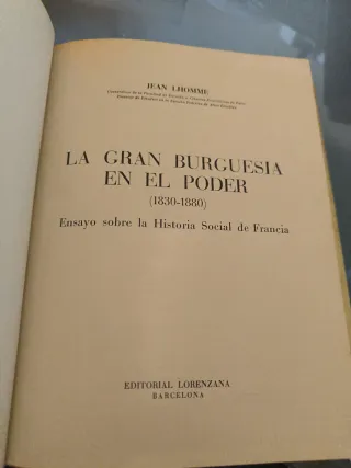 Libro la gran burguesía al poder