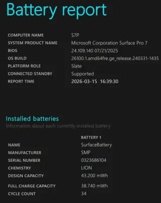 Microsoft Surface Pro 7 Platino