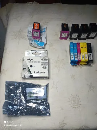 Lote cartuchos tinta HP leer descripción