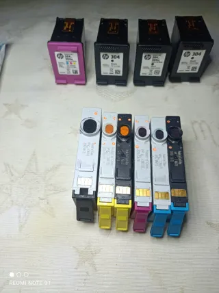 Lote cartuchos tinta HP leer descripción