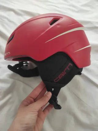Casco Esquí/Snowboard Cairn Rojo