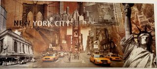 Cuadro New York City collage