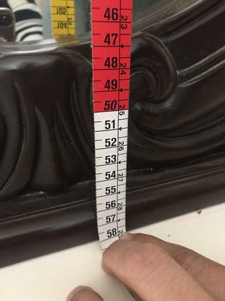 2 Espejos Madera Caoba