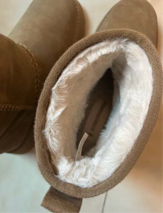 Botines Beige/Marrón Mujer