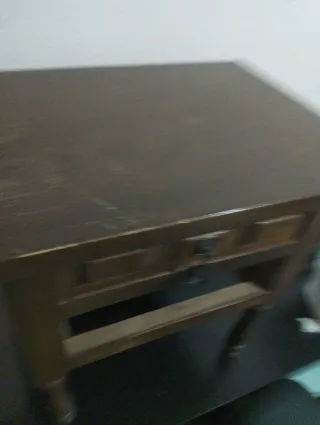 Mesilla de noche de madera