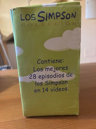 Pack Retro Los Simpson Colección VHS Completa