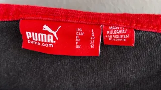 Camiseta Puma Negra Mujer Talla L