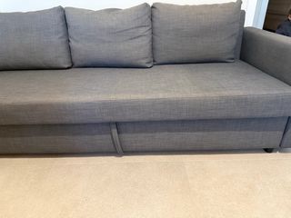 Sofá Cama Ikea Friheten 3 Plazas Gris