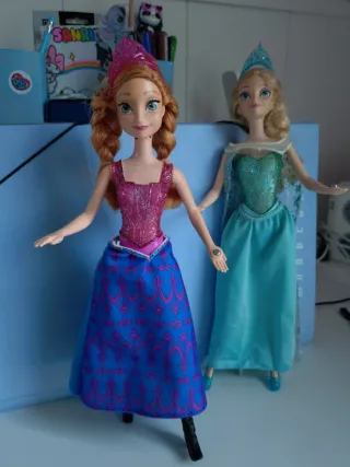 Muñecas Frozen Elsa y Anna