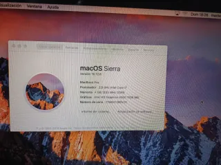 MacBook Pro 2012 Plata