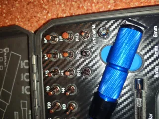 Llave dinamometrica + Juego de puntas nueva