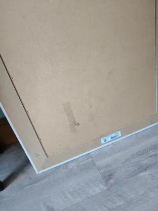 Espejo de pie madera blanco