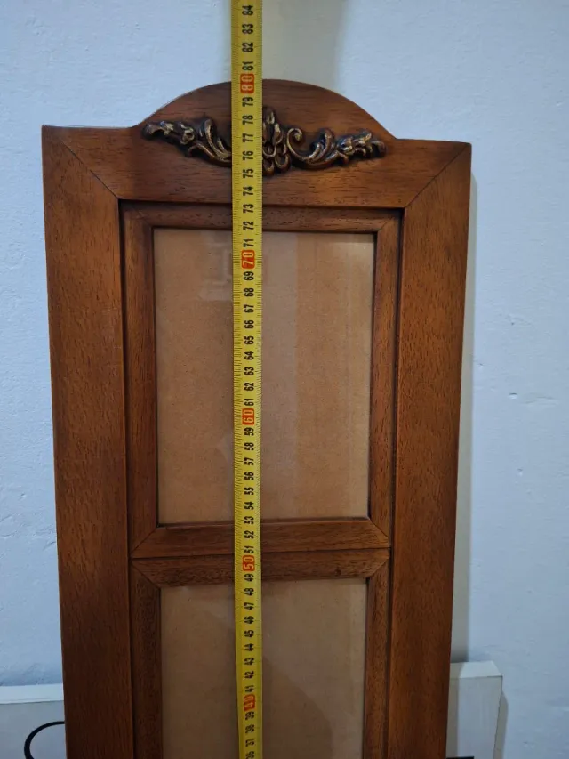 Marco fotos madera vintage 3 fotos. Nuevo.