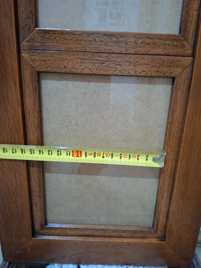 Marco fotos madera vintage 3 fotos. Nuevo.