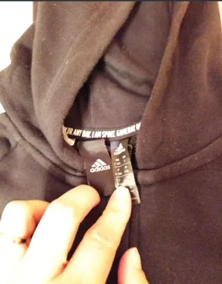 Sudadera Adidas con capucha para niñ@