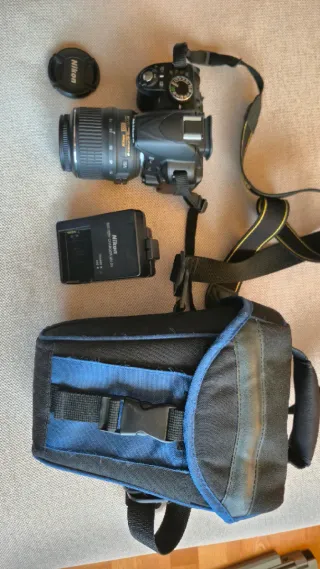 Cámara Nikon D3100 Negra