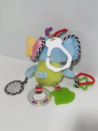 Peluche Elefante Bebe Vip Colgante Sonajero