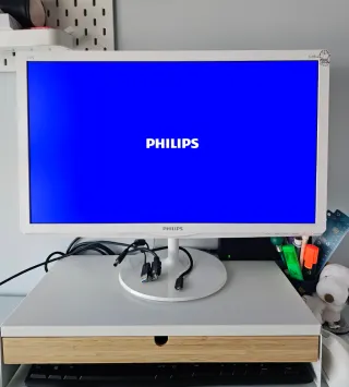 Monitor Philips 247E6E Blanco