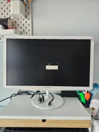 Monitor Philips 247E6E Blanco