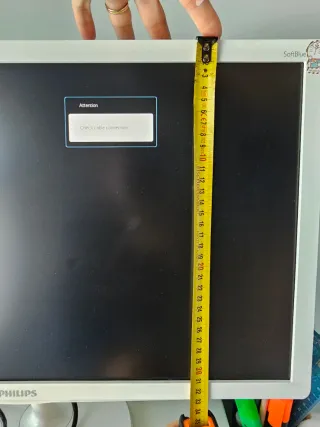 Monitor Philips 247E6E Blanco