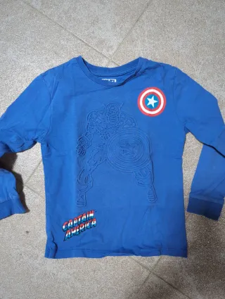 Camisetas Manga Larga ropa niño Talla 4/5 años