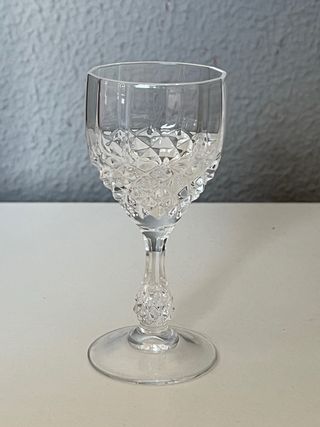 Copa de cristal tallado Cristal D'Arques Copas de