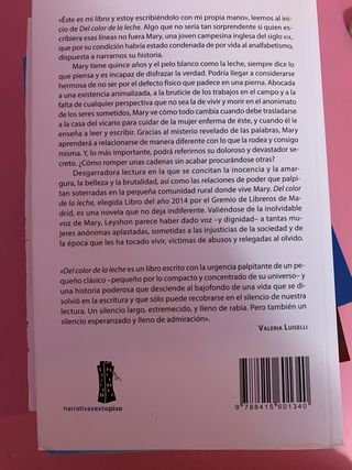 Del color de la leche (Narrativa Sexto Piso) (S...