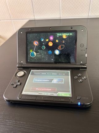 Nintendo 3DS XL Nera Sbloccata