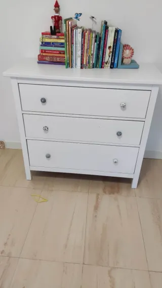 Cómoda Hemnes Ikea Blanca