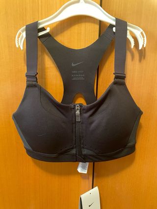 Reggiseno sportivo Nike con cerniera