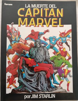 La muerte del Capitan Marvel.