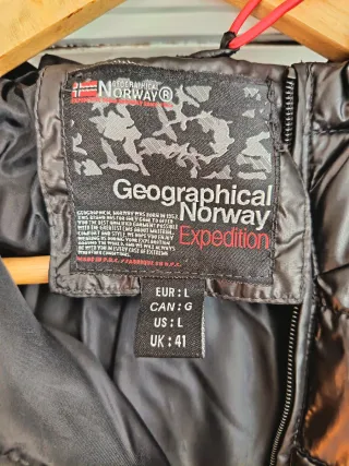 Cazadora A ESTRENAR Geographical Norway negra