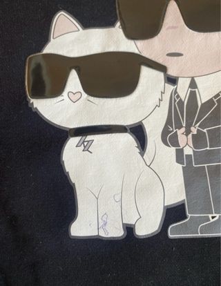 Sudadera Karl Lagerfeld Negra