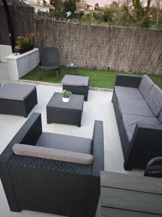 Conjunto de muebles de jardín