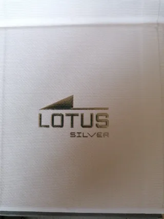 Collar Lotus Luna Plata 925 Swarovski