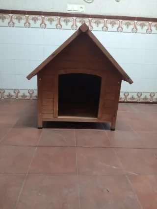 Caseta para perros grande de madera Ventaenpersona