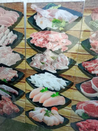 3 Carteles Carnicería