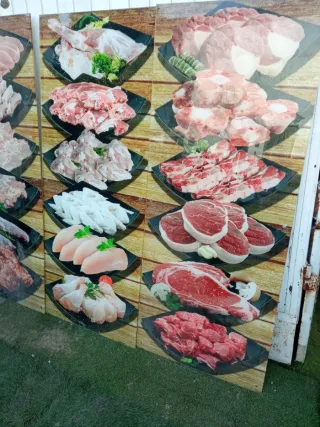 3 Carteles Carnicería