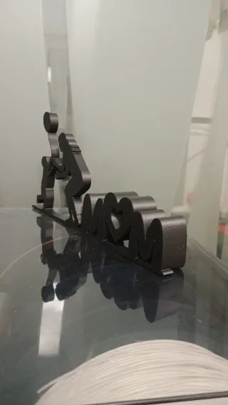 Decorazione Festa della Mamma MOM porta foto bimbo