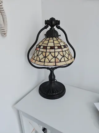 Lámpara de mesa Tiffany