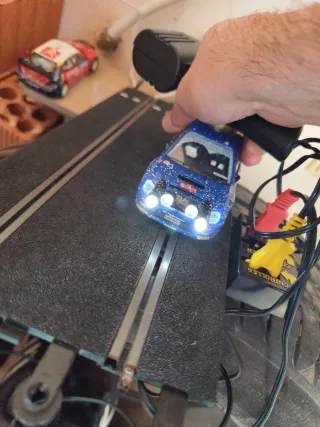 Lote Scalextric  1000 lagos C3 Nieve + Kit Rallye